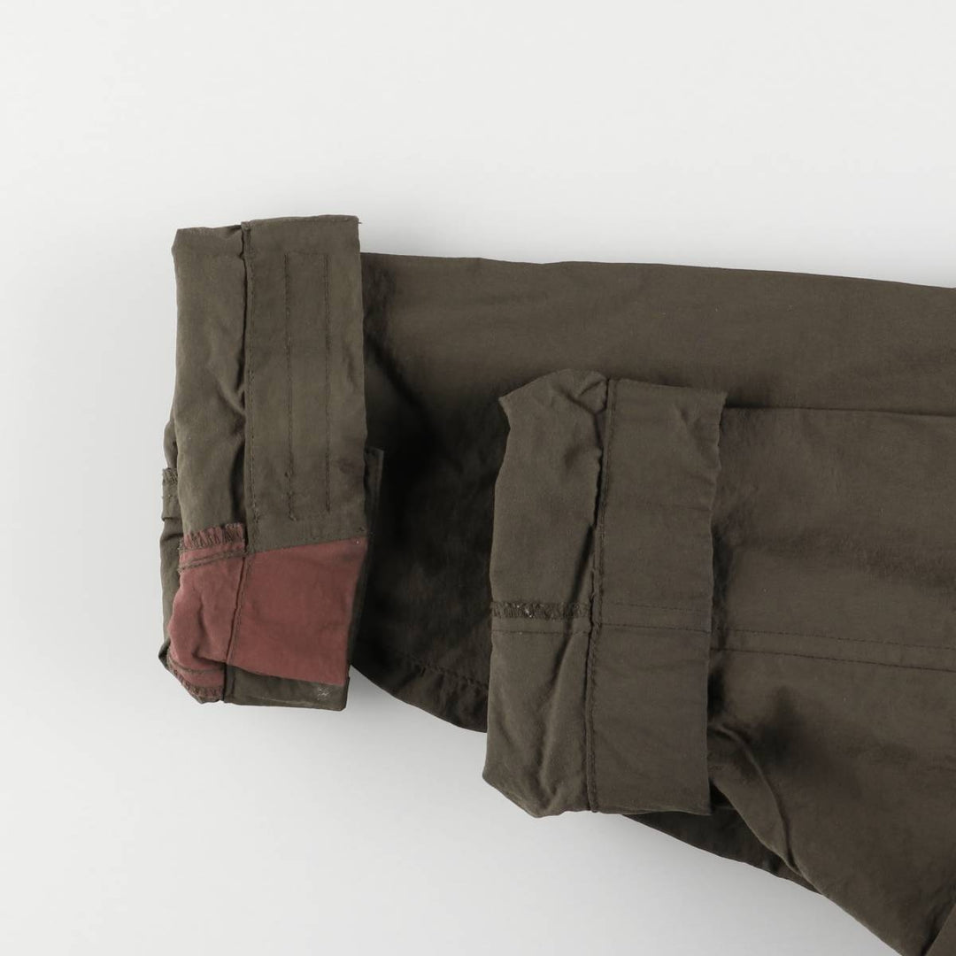 Vintage 90'S Timberland WeatherGear nylon jacket, men's size M Nylon Khaki type Vintage Second Hand