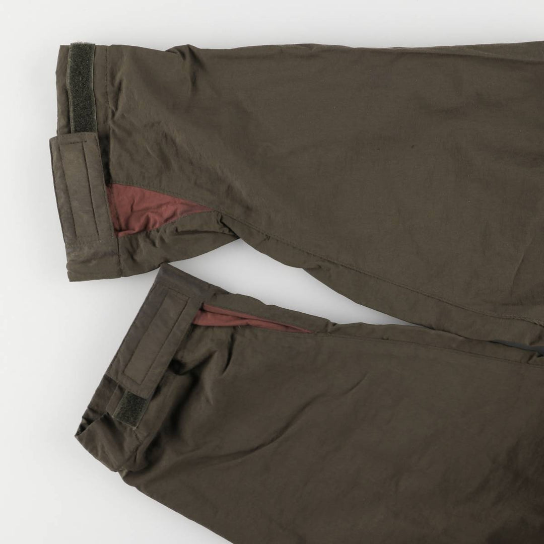 Vintage 90'S Timberland WeatherGear nylon jacket, men's size M Nylon Khaki type Vintage Second Hand