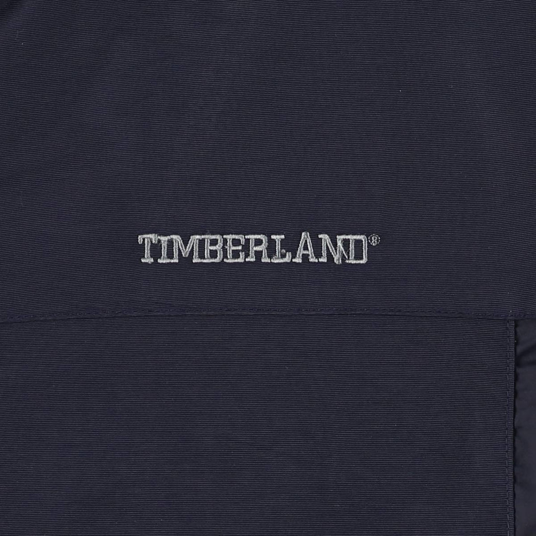 Vintage 90s-00'S Timberland padded nylon jacket, men's size XL Nylon navy blue type Vintage Second Hand