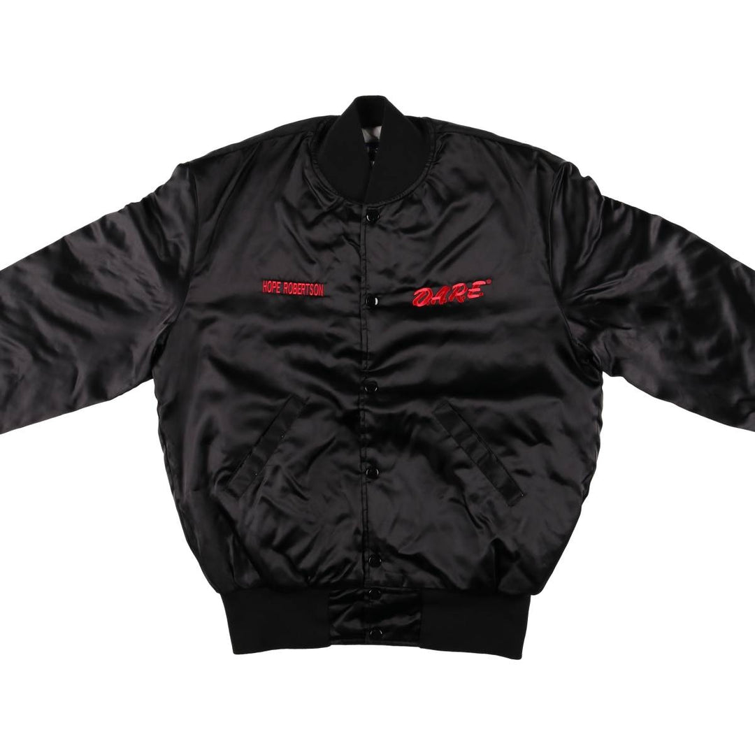 Vintage 1980'S Holloway Dare padded nylon blouson, size M, men's Nylon black type Vintage Second Hand