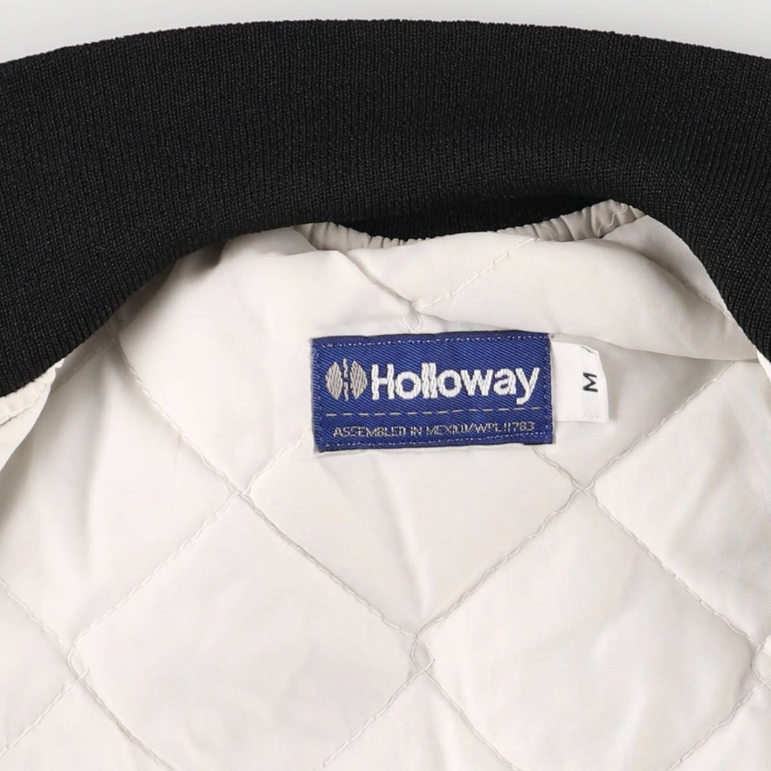 Vintage 1980'S Holloway Dare padded nylon blouson, size M, men's Nylon black type Vintage Second Hand