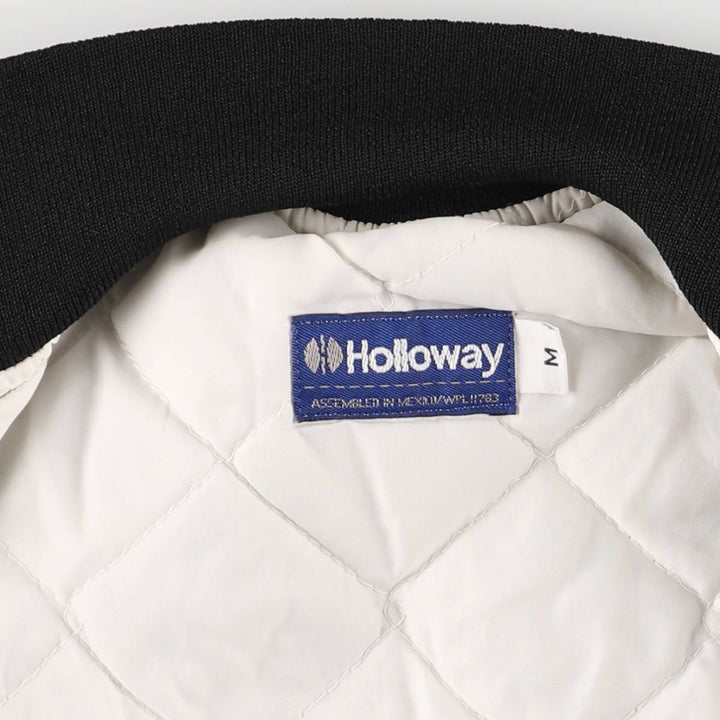 Vintage 1980'S Holloway Dare padded nylon blouson, size M, men's Nylon black type Vintage Second Hand