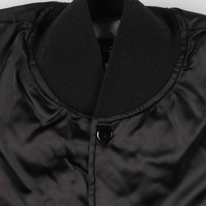 Vintage 1980'S Holloway Dare padded nylon blouson, size M, men's Nylon black type Vintage Second Hand