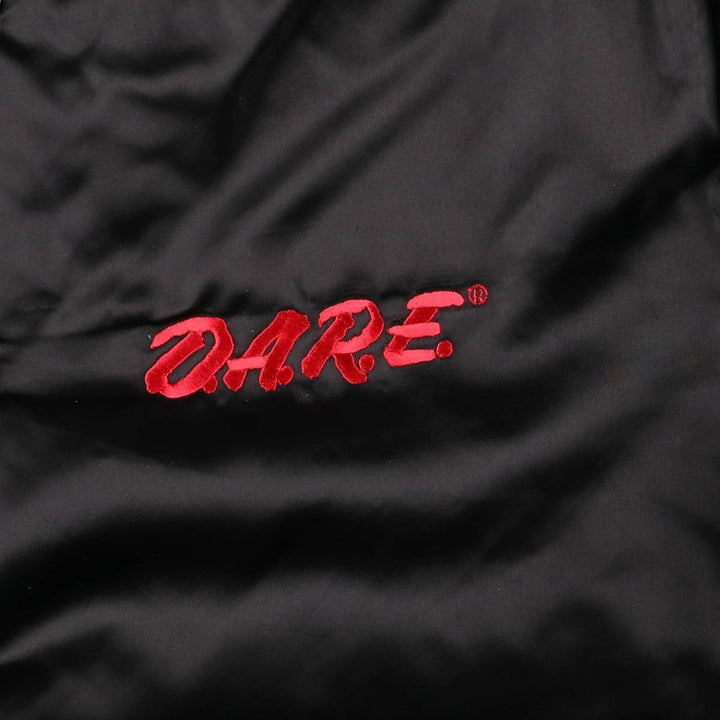 Vintage 1980'S Holloway Dare padded nylon blouson, size M, men's Nylon black type Vintage Second Hand