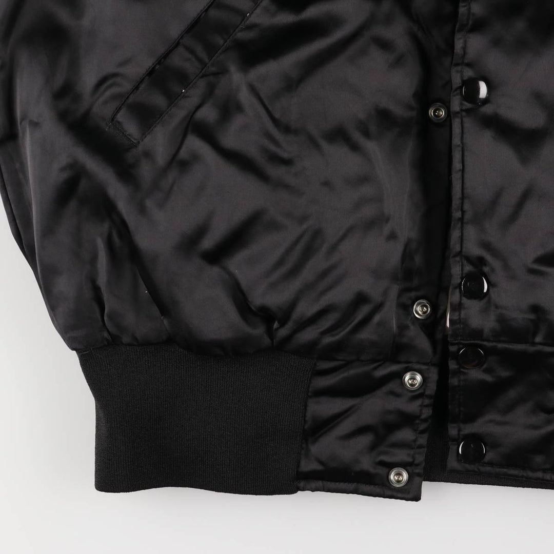 Vintage 1980'S Holloway Dare padded nylon blouson, size M, men's Nylon black type Vintage Second Hand