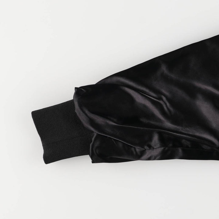 Vintage 1980'S Holloway Dare padded nylon blouson, size M, men's Nylon black type Vintage Second Hand