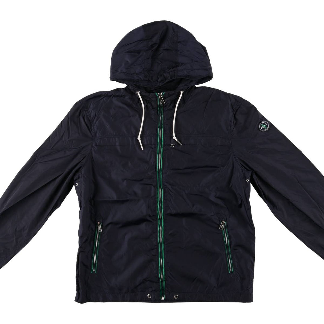 Ralph Lauren POLO RALPH LAUREN nylon parka, men's size M Nylon navy blue type Vintage Second Hand