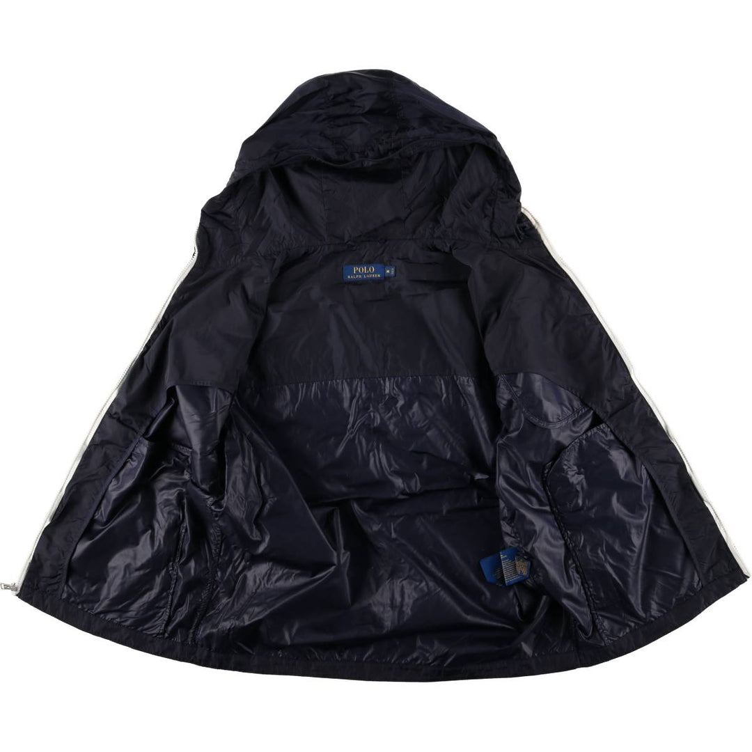 Ralph Lauren POLO RALPH LAUREN nylon parka, men's size M Nylon navy blue type Vintage Second Hand