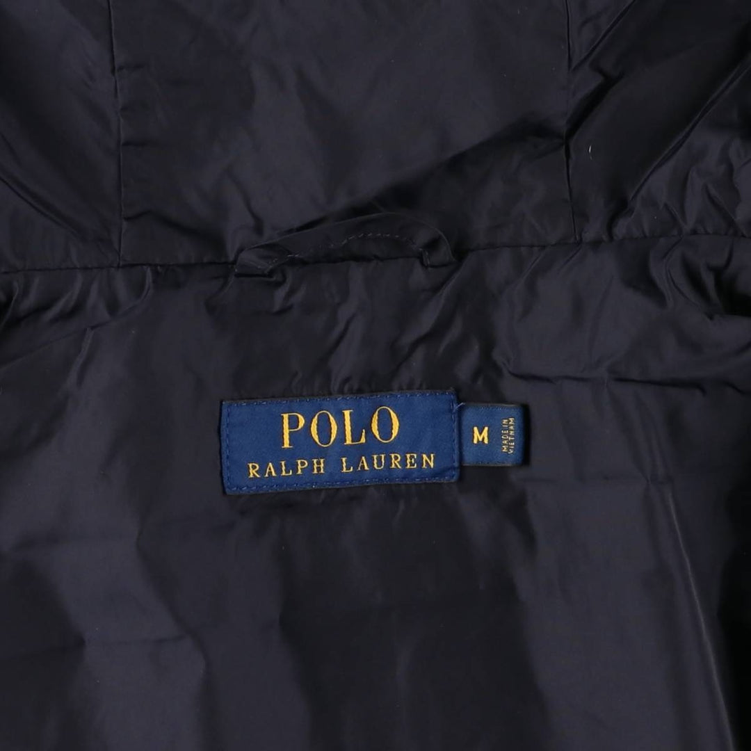 Ralph Lauren POLO RALPH LAUREN nylon parka, men's size M Nylon navy blue type Vintage Second Hand