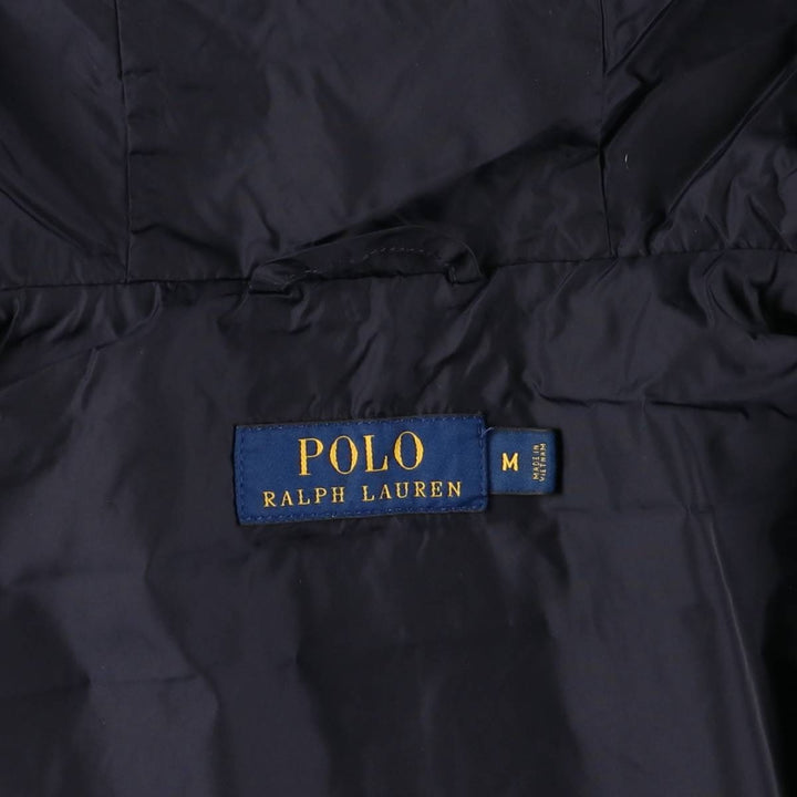 Ralph Lauren POLO RALPH LAUREN nylon parka, men's size M Nylon navy blue type Vintage Second Hand