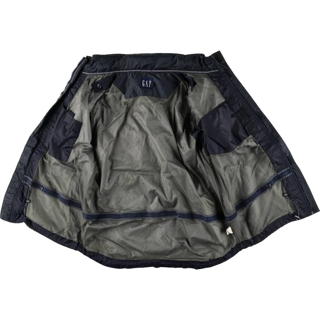 2000'S GAP windbreaker, men's size L Polyurethane navy blue type Vintage Second Hand