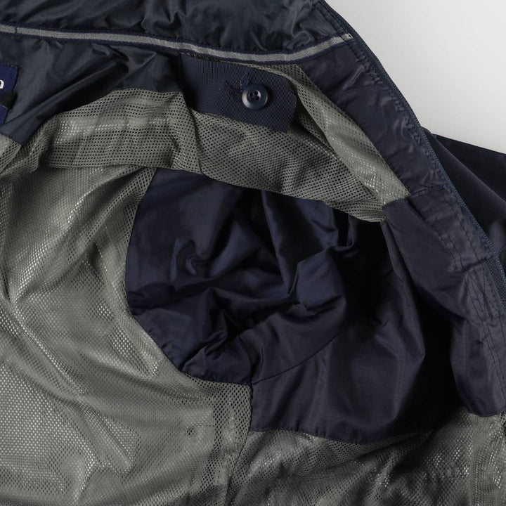 2000'S GAP windbreaker, men's size L Polyurethane navy blue type Vintage Second Hand