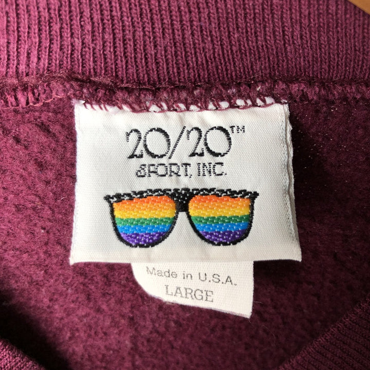 00's 20 cotton wine-red Vintage Second Hand