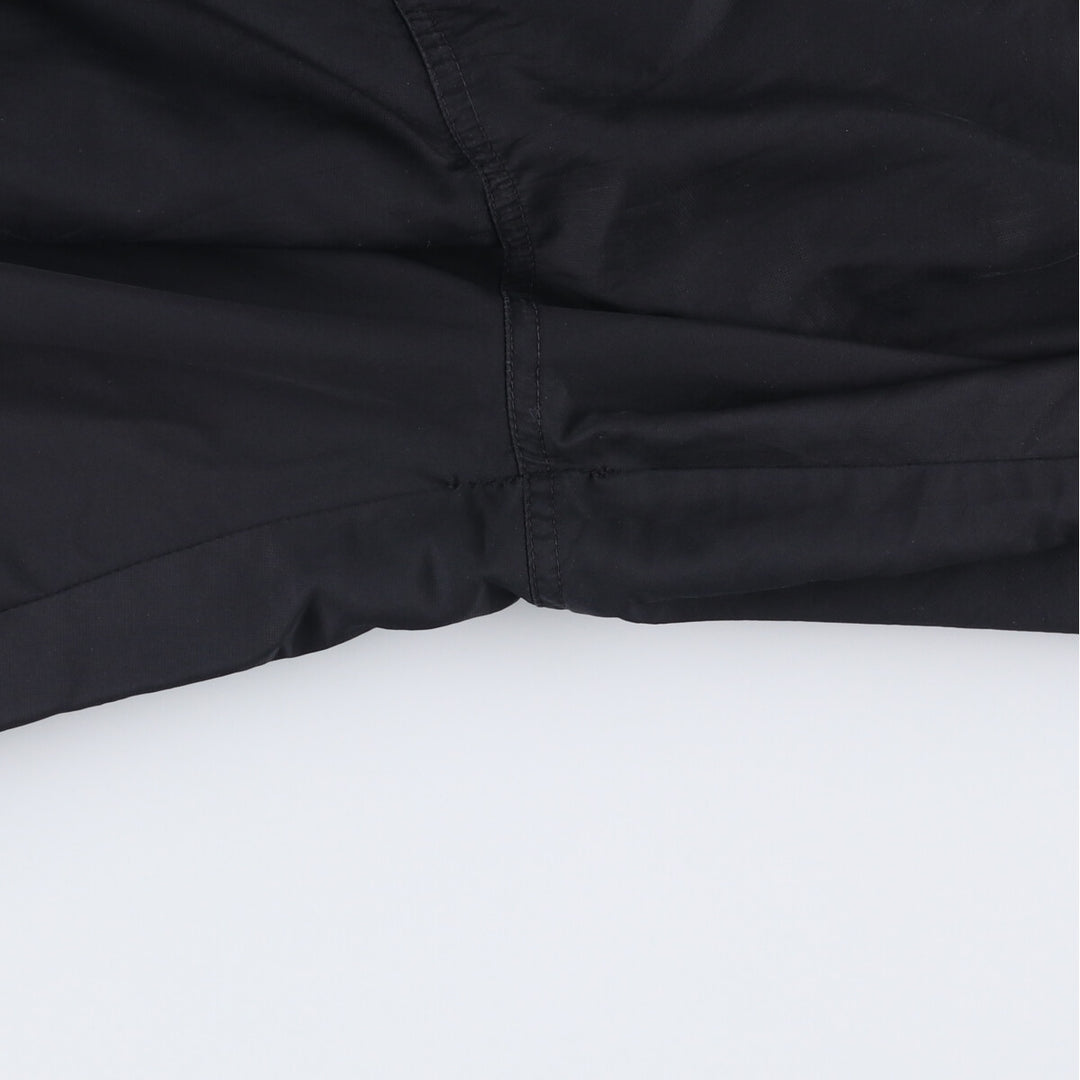 Nike warm-up pants, nylon pants, crinkle pants, men's size M polyester black type Vintage Second Hand