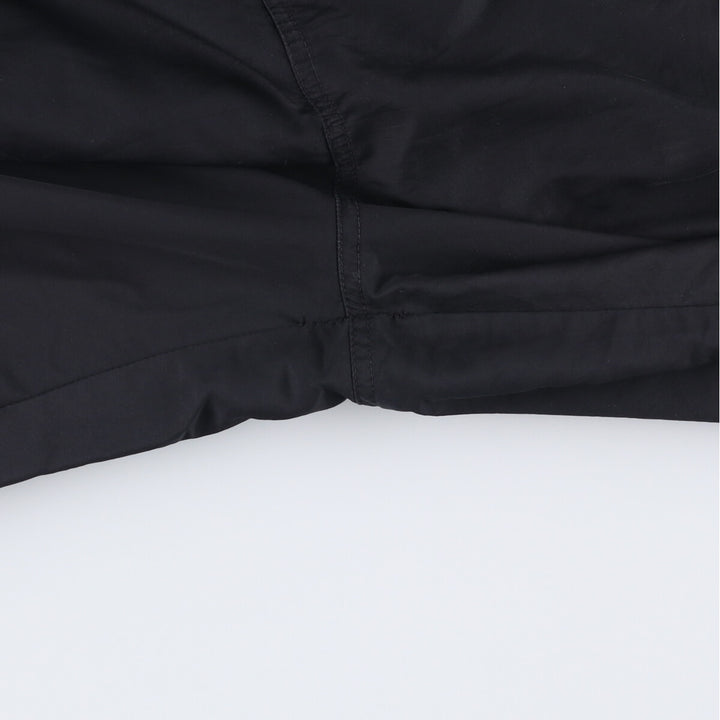 Nike warm-up pants, nylon pants, crinkle pants, men's size M polyester black type Vintage Second Hand