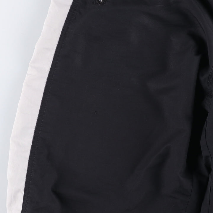 Nike warm-up pants, nylon pants, crinkle pants, men's size M polyester black type Vintage Second Hand