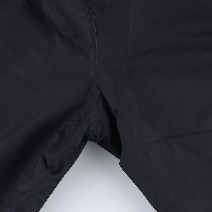 Nike warm-up pants, nylon pants, crinkle pants, men's size M polyester black type Vintage Second Hand