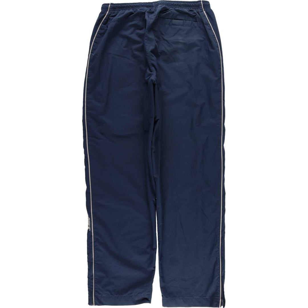 00'S Nike Warm-up Pants, Nylon Pants, Rustling Pants, Men's XL Size polyester navy blue type Vintage Second Hand