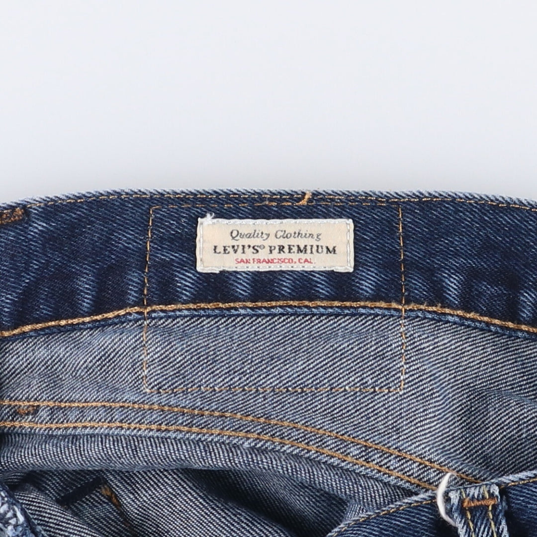 Levi's Levi's Premium Straight Denim Pants, Men's, Size W33 cotton blue type Vintage Second Hand