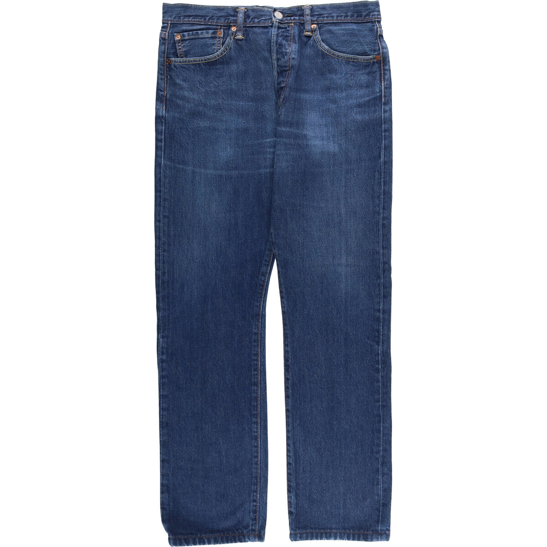 Levi's 501 straight denim pants for men, size W36 cotton blue type Vintage Second Hand
