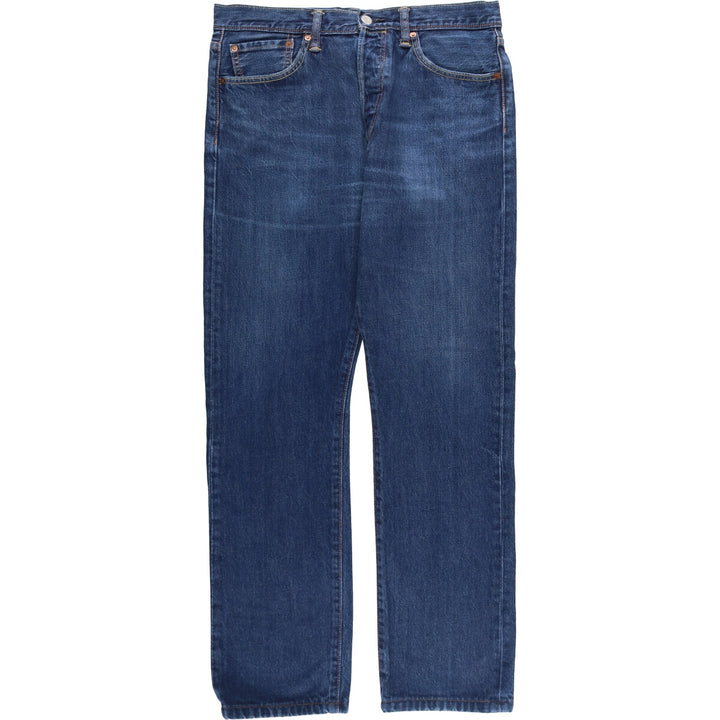 Levi's 501 straight denim pants for men, size W36 cotton blue type Vintage Second Hand