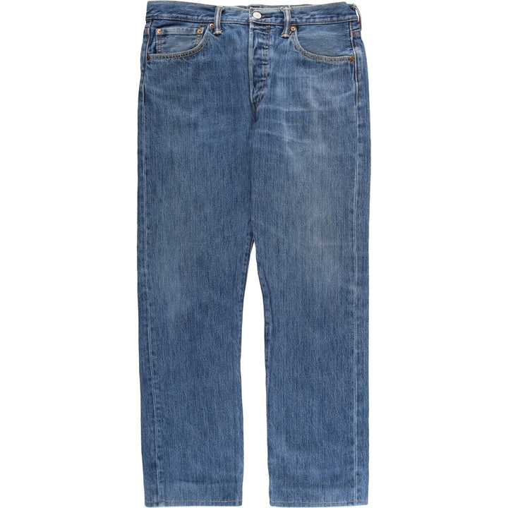 Levi's 501 straight denim pants for men, size W35 cotton blue type Vintage Second Hand