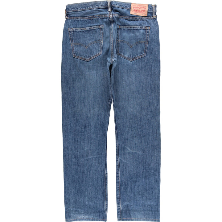 Levi's 501 straight denim pants for men, size W35 cotton blue type Vintage Second Hand