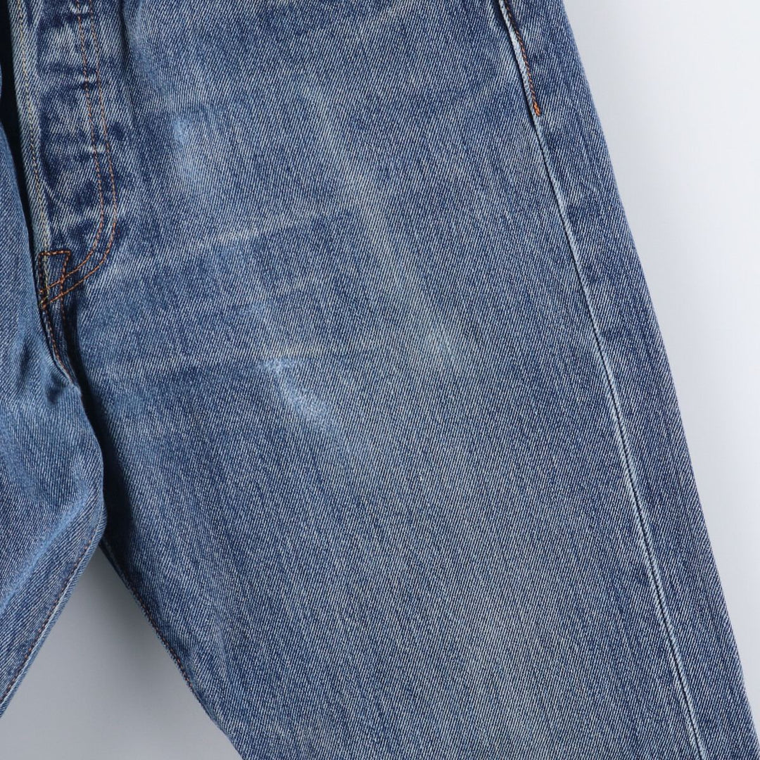 Levi's 501 straight denim pants for men, size W35 cotton blue type Vintage Second Hand