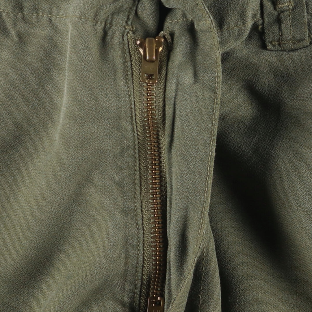 90'S Canadian Military Cargo Pants, Combat Pants, Short unclear Khaki type Vintage Second Hand