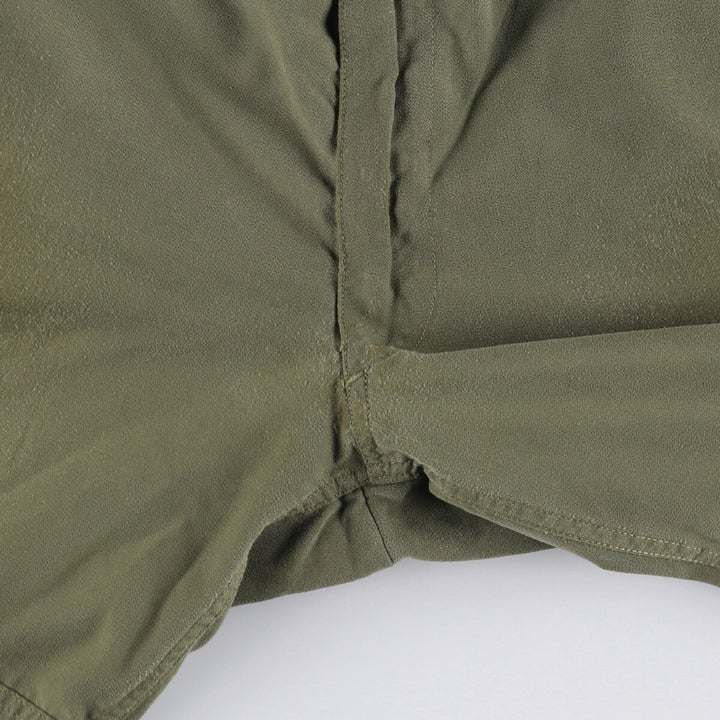 90'S Canadian Military Cargo Pants, Combat Pants, Short unclear Khaki type Vintage Second Hand