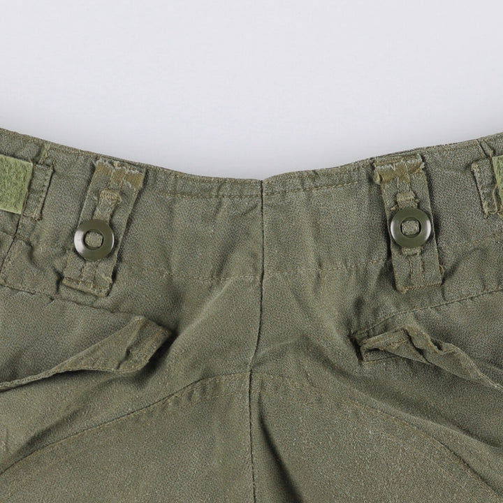 90'S Canadian Military Cargo Pants, Combat Pants, Short unclear Khaki type Vintage Second Hand