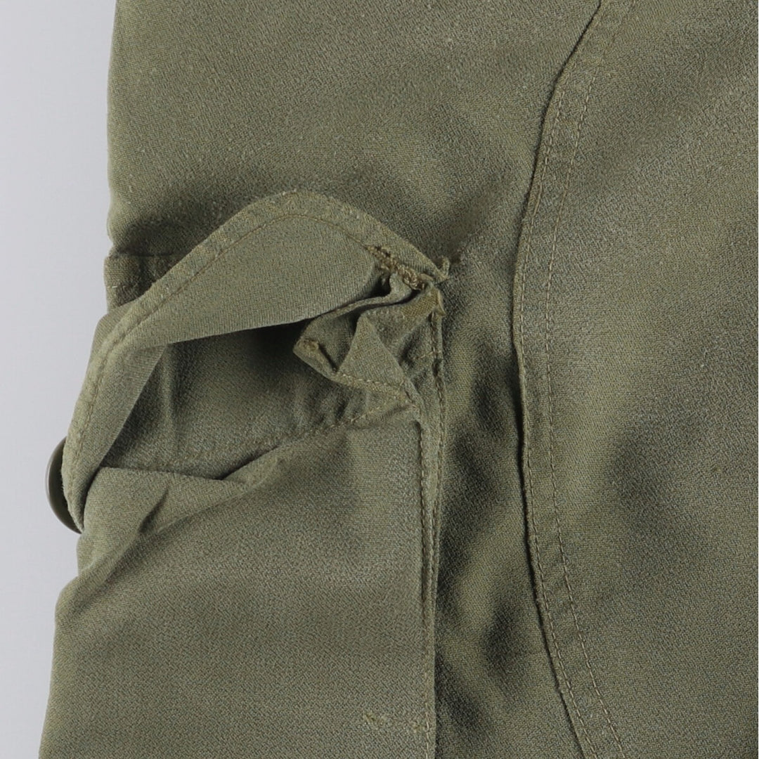 90'S Canadian Military Cargo Pants, Combat Pants, Short unclear Khaki type Vintage Second Hand