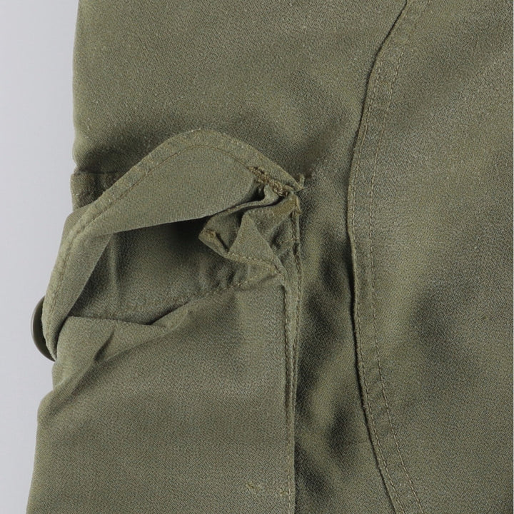 90'S Canadian Military Cargo Pants, Combat Pants, Short unclear Khaki type Vintage Second Hand