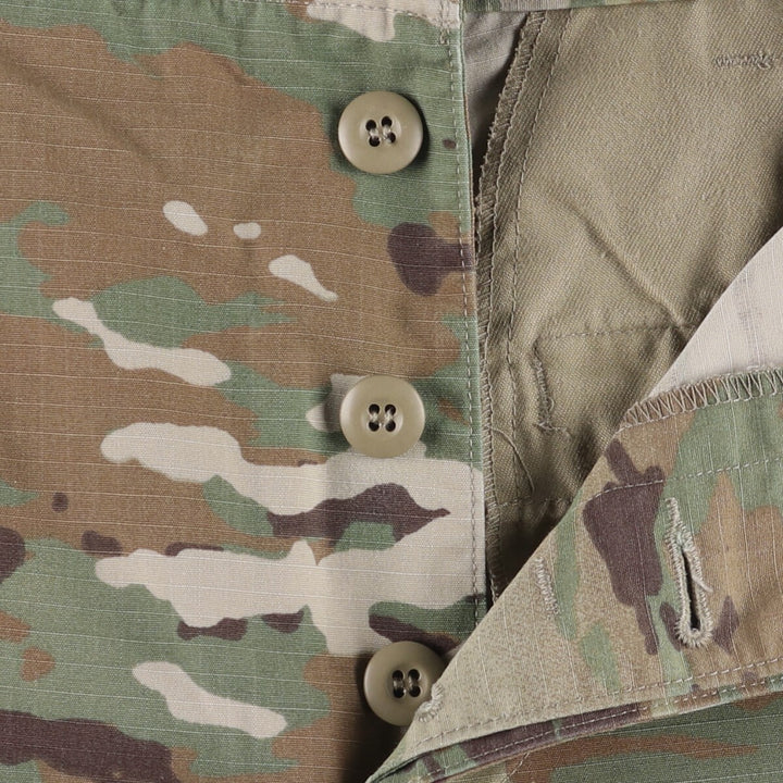 Authentic US military Multicam Camo Ripstop Military Cargo Pants, Combat Pants, Made in USA, Men's Size W34 cotton Khaki type Vintage Second Hand