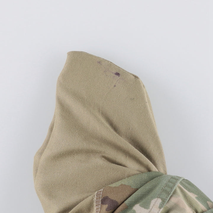 Authentic US military Multicam Camo Ripstop Military Cargo Pants, Combat Pants, Made in USA, Men's Size W34 cotton Khaki type Vintage Second Hand