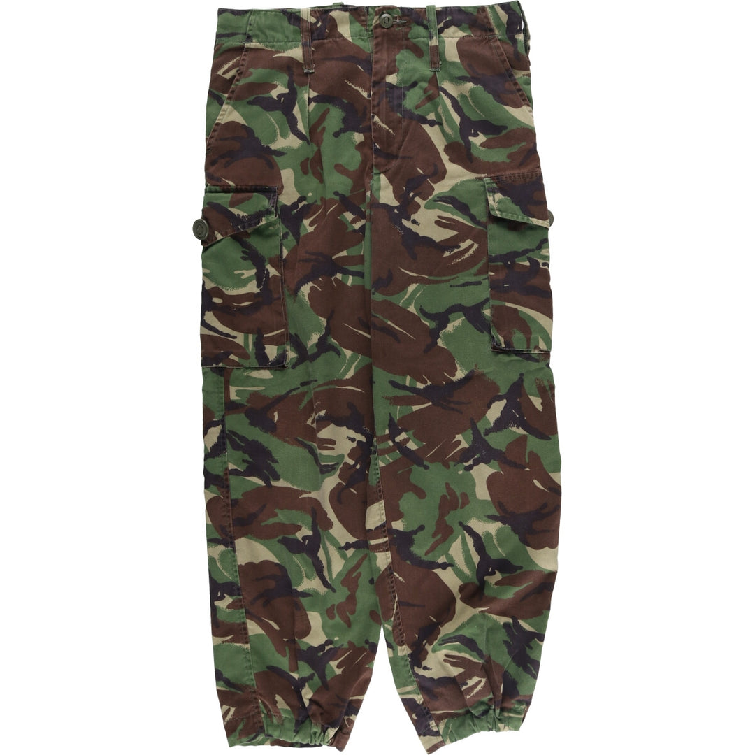 British Army Camouflage Pattern DPM Camo Military Cargo Pants Combat Pants 75 unclear Khaki type sage green Vintage Second Hand