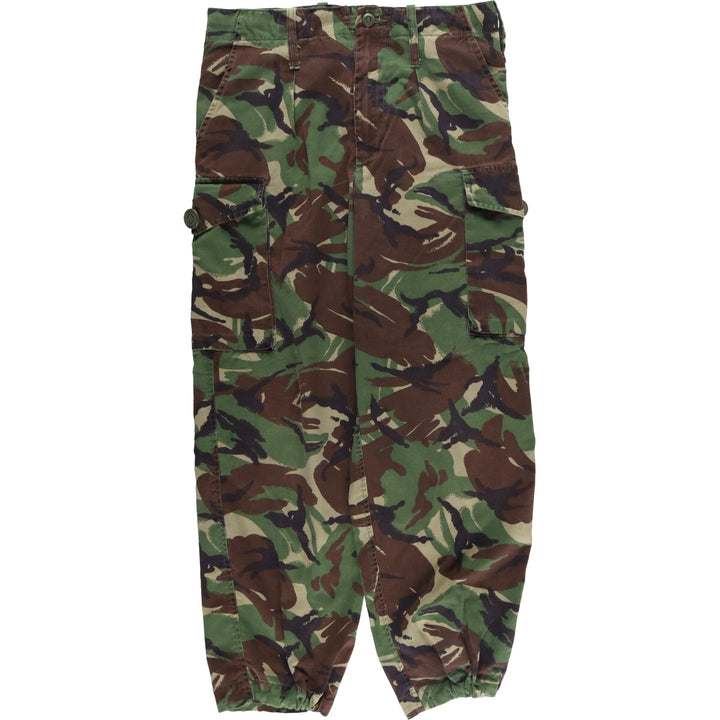 British Army Camouflage Pattern DPM Camo Military Cargo Pants Combat Pants 75 unclear Khaki type sage green Vintage Second Hand