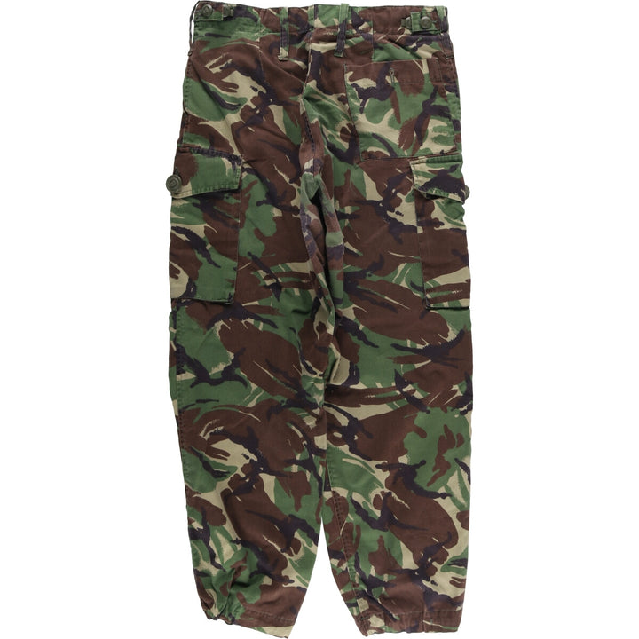 British Army Camouflage Pattern DPM Camo Military Cargo Pants Combat Pants 75 unclear Khaki type sage green Vintage Second Hand