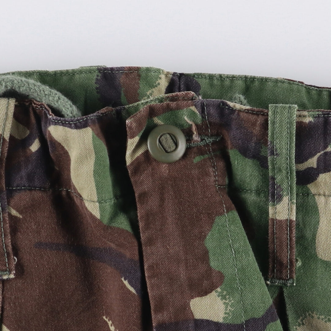 British Army Camouflage Pattern DPM Camo Military Cargo Pants Combat Pants 75 unclear Khaki type sage green Vintage Second Hand