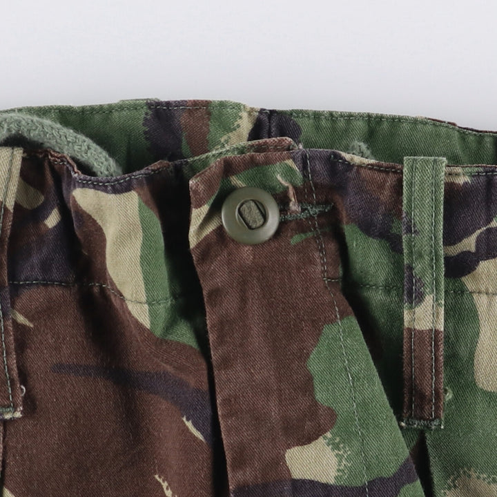 British Army Camouflage Pattern DPM Camo Military Cargo Pants Combat Pants 75 unclear Khaki type sage green Vintage Second Hand