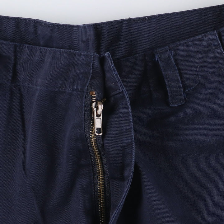 90'S Civilian Military Cargo Pants, Combat Pants, Medium-Regular, Men's Size M polyester navy blue type Vintage Second Hand