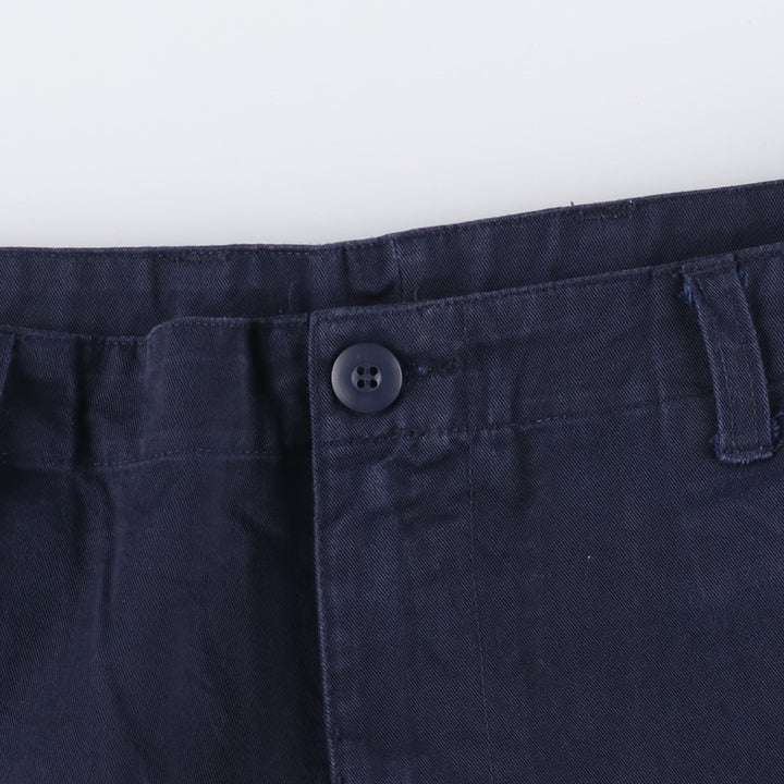 90'S Civilian Military Cargo Pants, Combat Pants, Medium-Regular, Men's Size M polyester navy blue type Vintage Second Hand