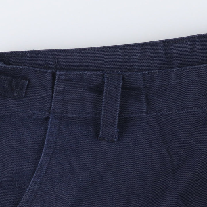 90'S Civilian Military Cargo Pants, Combat Pants, Medium-Regular, Men's Size M polyester navy blue type Vintage Second Hand