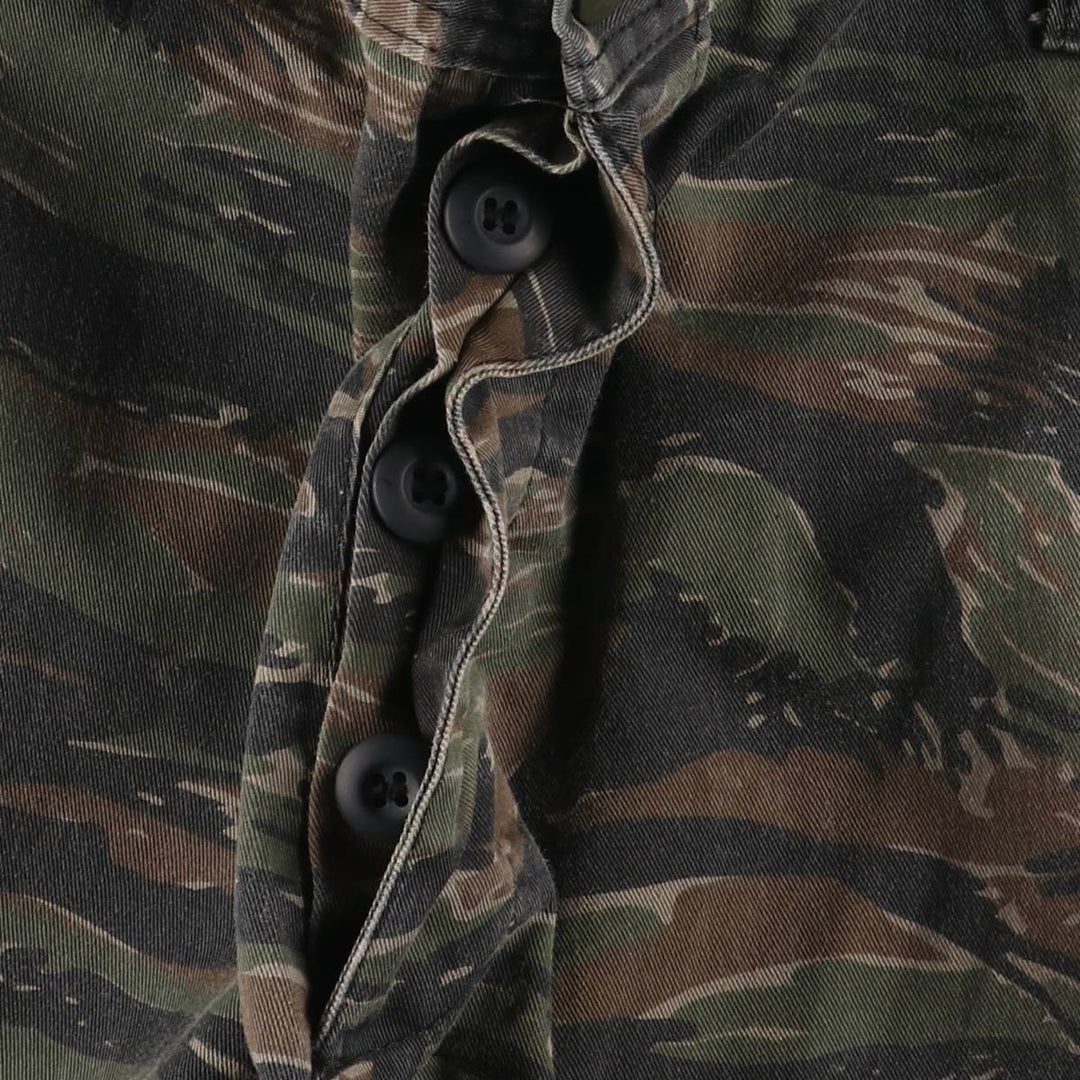 Civilian Rothco Camouflage Pattern Tiger Stripe Camo Military Cargo Pants, Large Regular, Men's, Size W34 cotton Khaki type sage green Vintage Second Hand