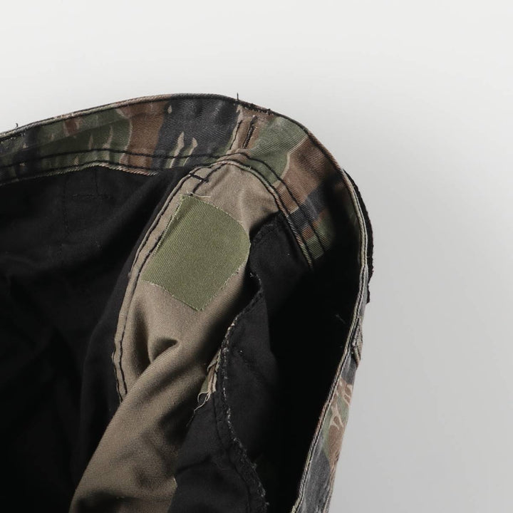Civilian Rothco Camouflage Pattern Tiger Stripe Camo Military Cargo Pants, Large Regular, Men's, Size W34 cotton Khaki type sage green Vintage Second Hand