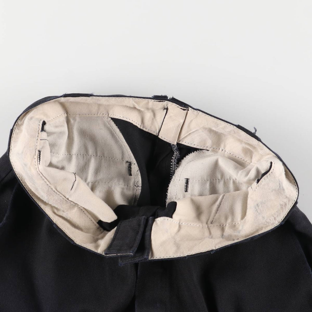 Vintage Dickies Men's Work Pants, Size W30 unclear black type Vintage Second Hand