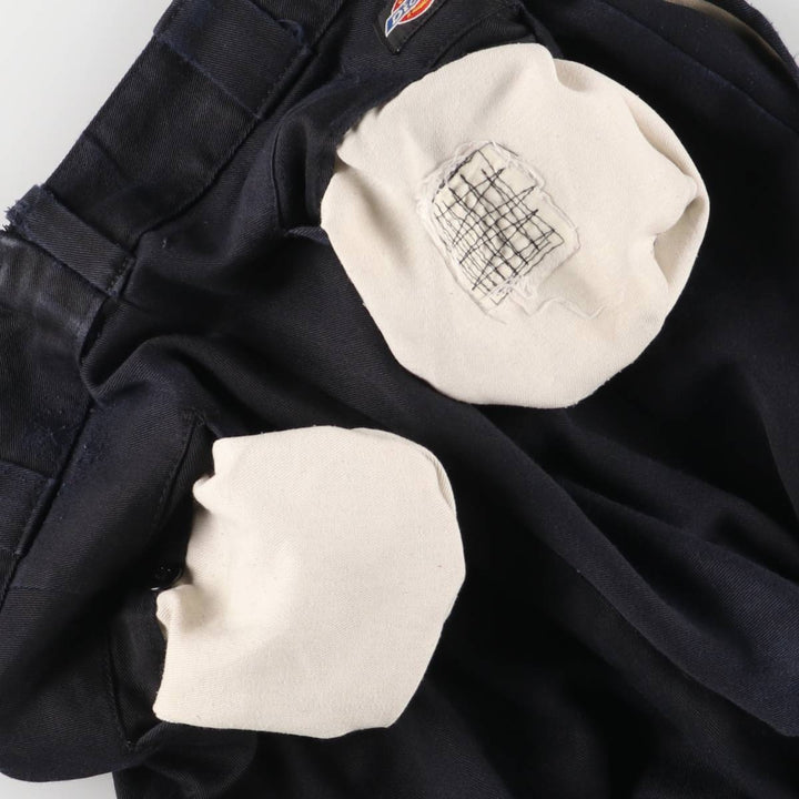 Vintage Dickies Men's Work Pants, Size W30 unclear black type Vintage Second Hand