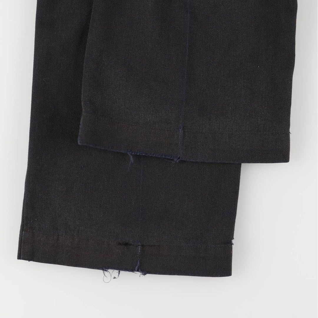 Vintage Dickies Men's Work Pants, Size W30 unclear black type Vintage Second Hand
