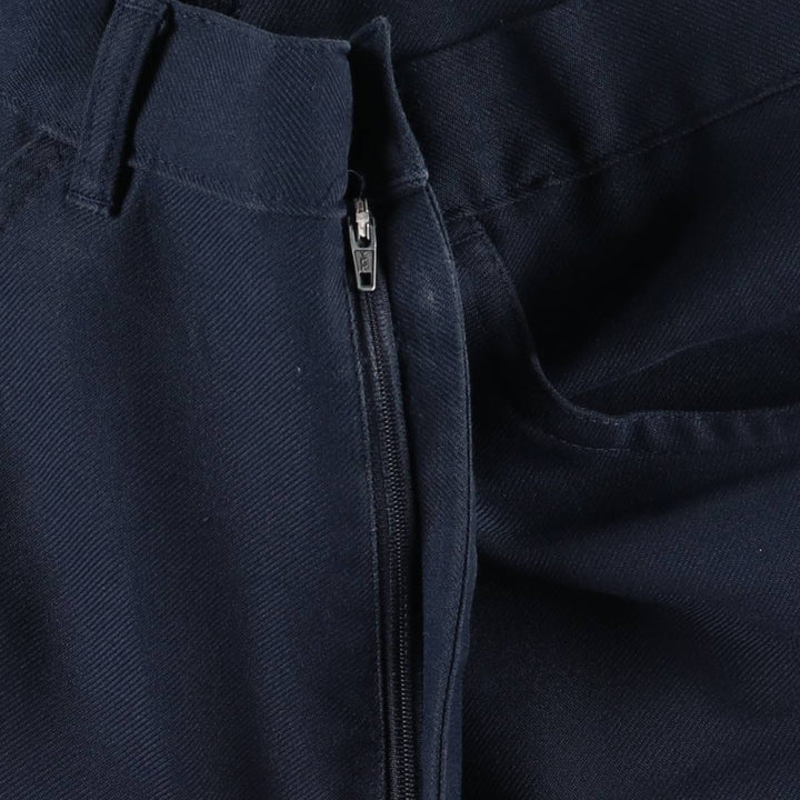 Lee STA-PREST Sta-Prest Men's Slacks, Size W34 polyester navy blue type Vintage Second Hand