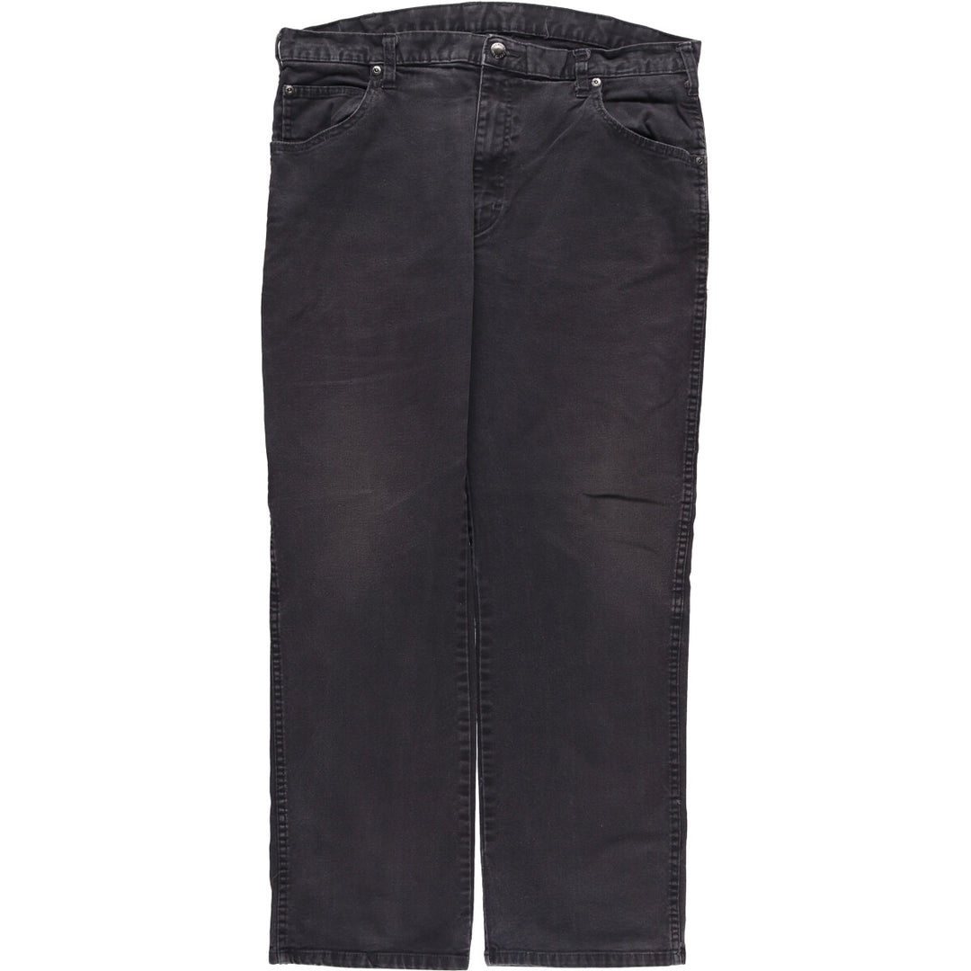 Dickies Duck Work Pants Men's W37 cotton black type Vintage Second Hand